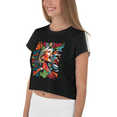 Reggaeton Rave Crop T-Shirts