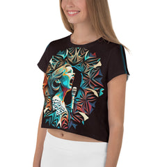 Melodic Muse Crop T-Shirt