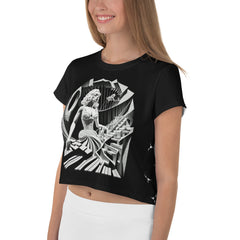 Pop Artistry Crop T-Shirts