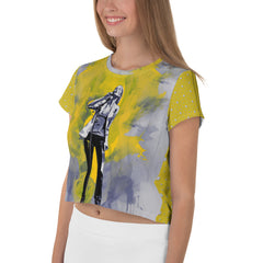 Artistic Vision Crop Tee