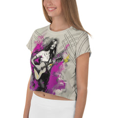 Abstract Beauty Crop Tee