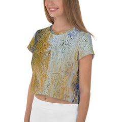 Sandstone Bliss Crop T-Shirts