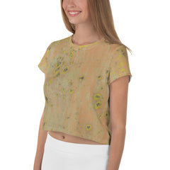 Lace Lullaby Crop T-Shirt