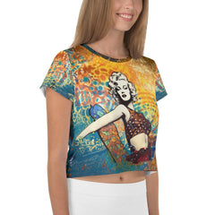 Chic and comfortable Surfing 5-06 All-Over Print Tee for summer days