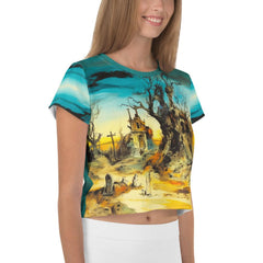 Spellbound Shadows Crop Tee - Beyond T-shirts