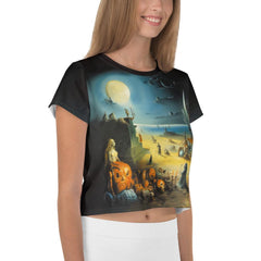 Midnight Magic Crop Tee - Beyond T-shirts