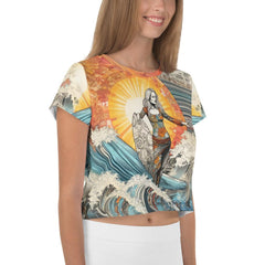 Coastal Confidence Crop T-Shirt - Beyond T-shirts