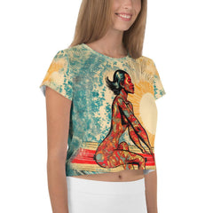 Surfer's Dream Women's Crop Tee - Beyond T-shirts