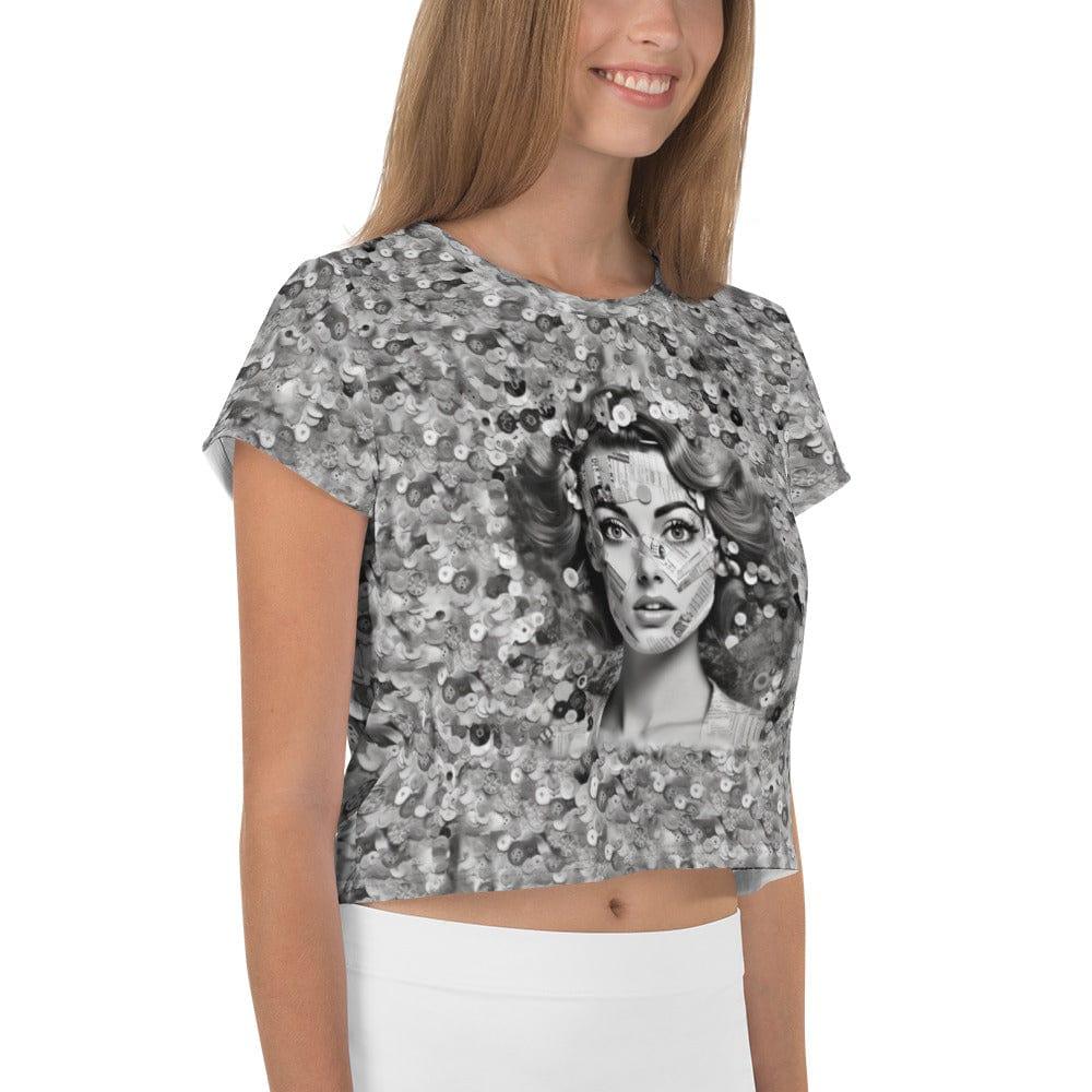 Music Passion Women's Music Inspired Crop T-Shirt - Beyond T-shirts