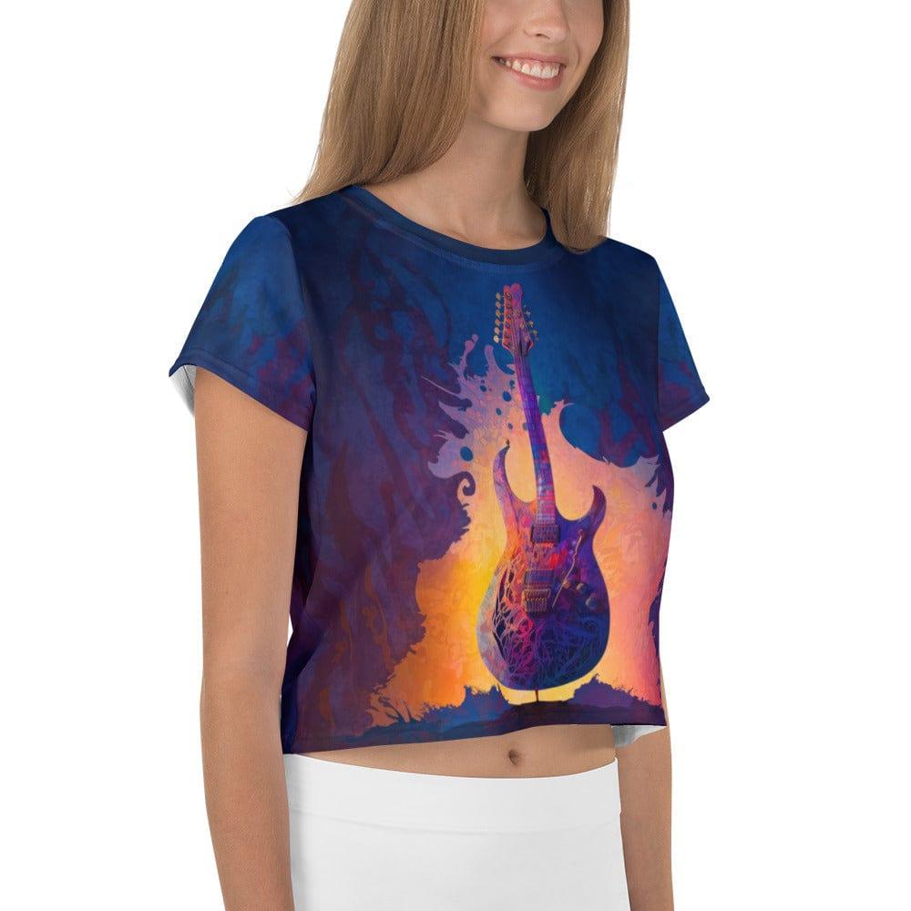 Harmonious Melodies Crop Tee - Beyond T-shirts