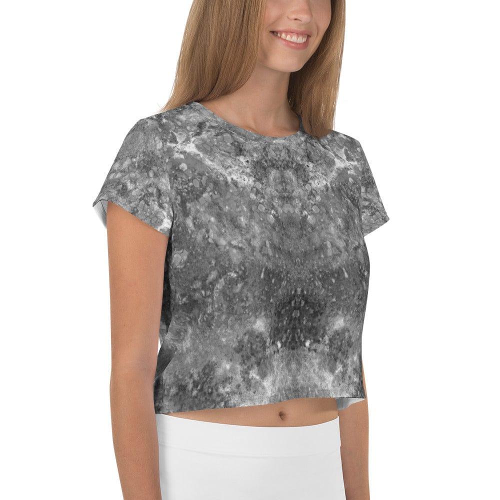 Autumn Whispers Women's All-Over Print Crop Tee - Beyond T-shirts