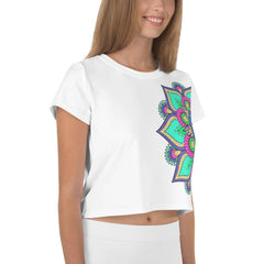 Dreamy Mandala Crop Top - Beyond T-shirts