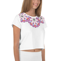 All-Over Print Crop Tee - Beyond T-shirts