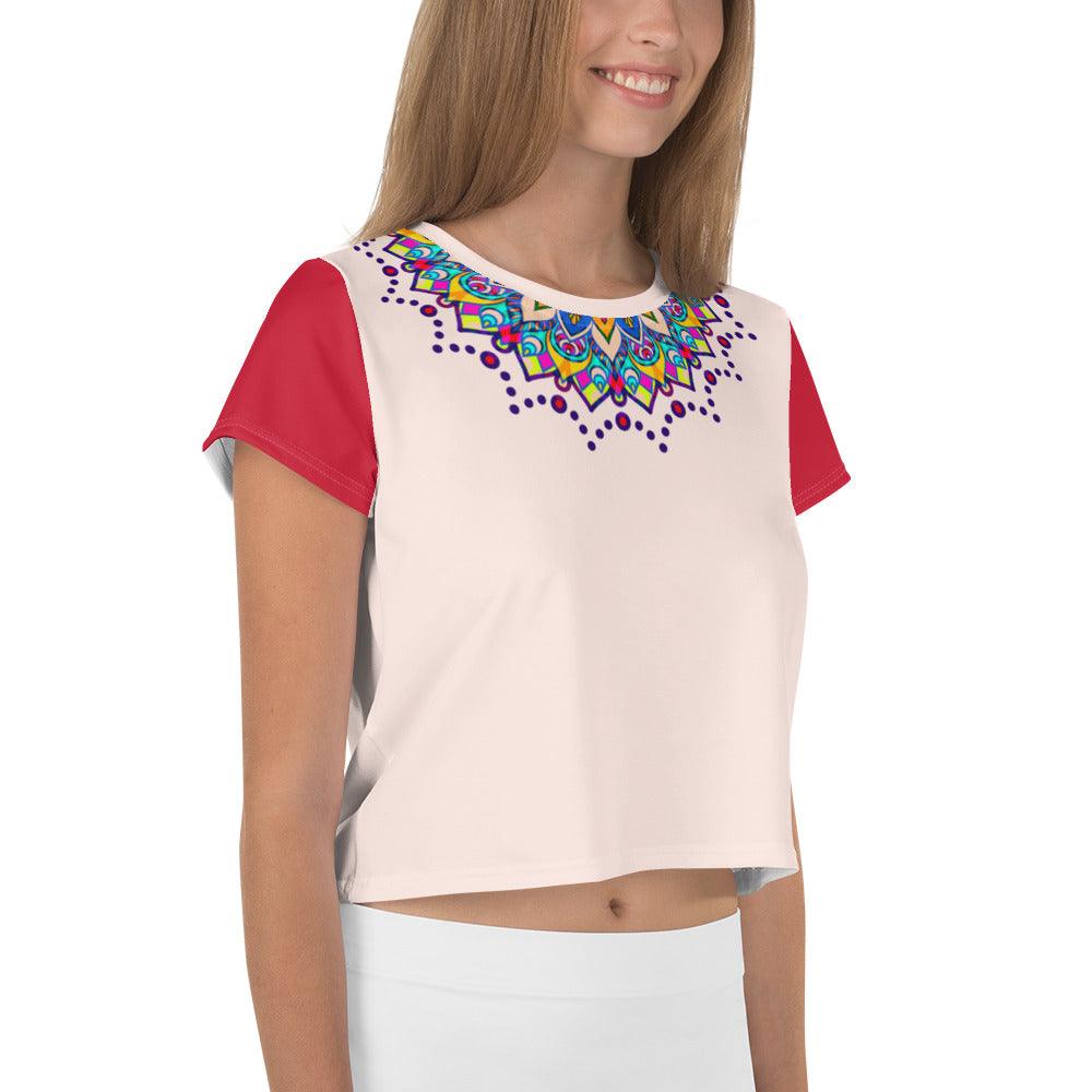 Mandala Dreams Crop T-Shirt - Beyond T-shirts