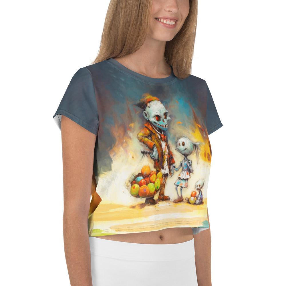 Creepy Dollhouse Crop Top - Beyond T-shirts