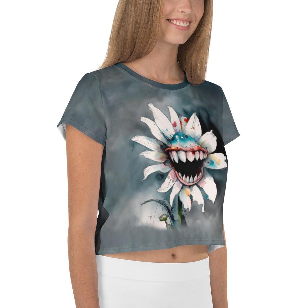 All-Over Print Crop Tee - Beyond T-shirts