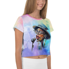 Symphony of Smiles Crop T-Shirt