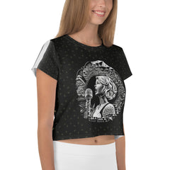 Soulful Serenity Crop T-Shirts