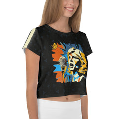 Country Canvas Crop T-Shirts