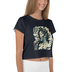 Greatest Hits All-Over Print Crop T-Shirts