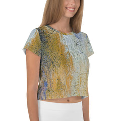 Sandstone Bliss Crop T-Shirts