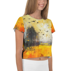 Desert Mirage Women's Crop Tee