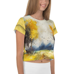 Enchanted Meadow Women's Crop Tee