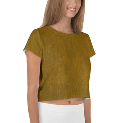 Copper Patina Women's Crop Tee