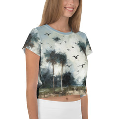 Urban Jungle Adventure Women's Crop Tee