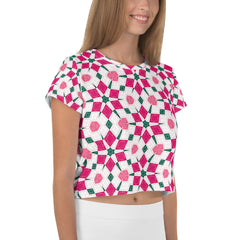 Kaleidoscope Bliss Crop Tee