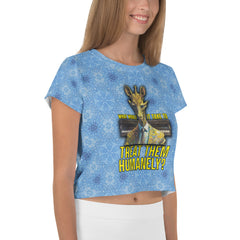 Adventure Ape Mountaineer All-Over Print Crop T-Shirt