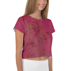 Linen Love Crop T-Shirt