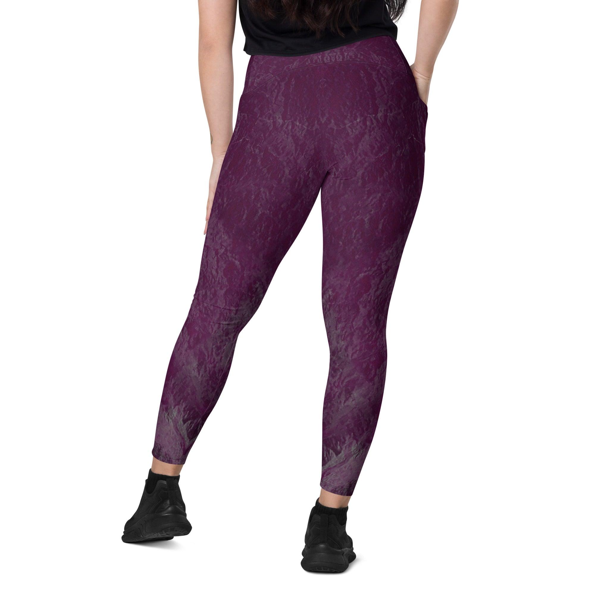 Cosmic Alignment Crossover Leggings With Pockets - Beyond T-shirts