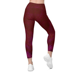 Elevate Harmony Crossover Leggings With Pockets - Beyond T-shirts
