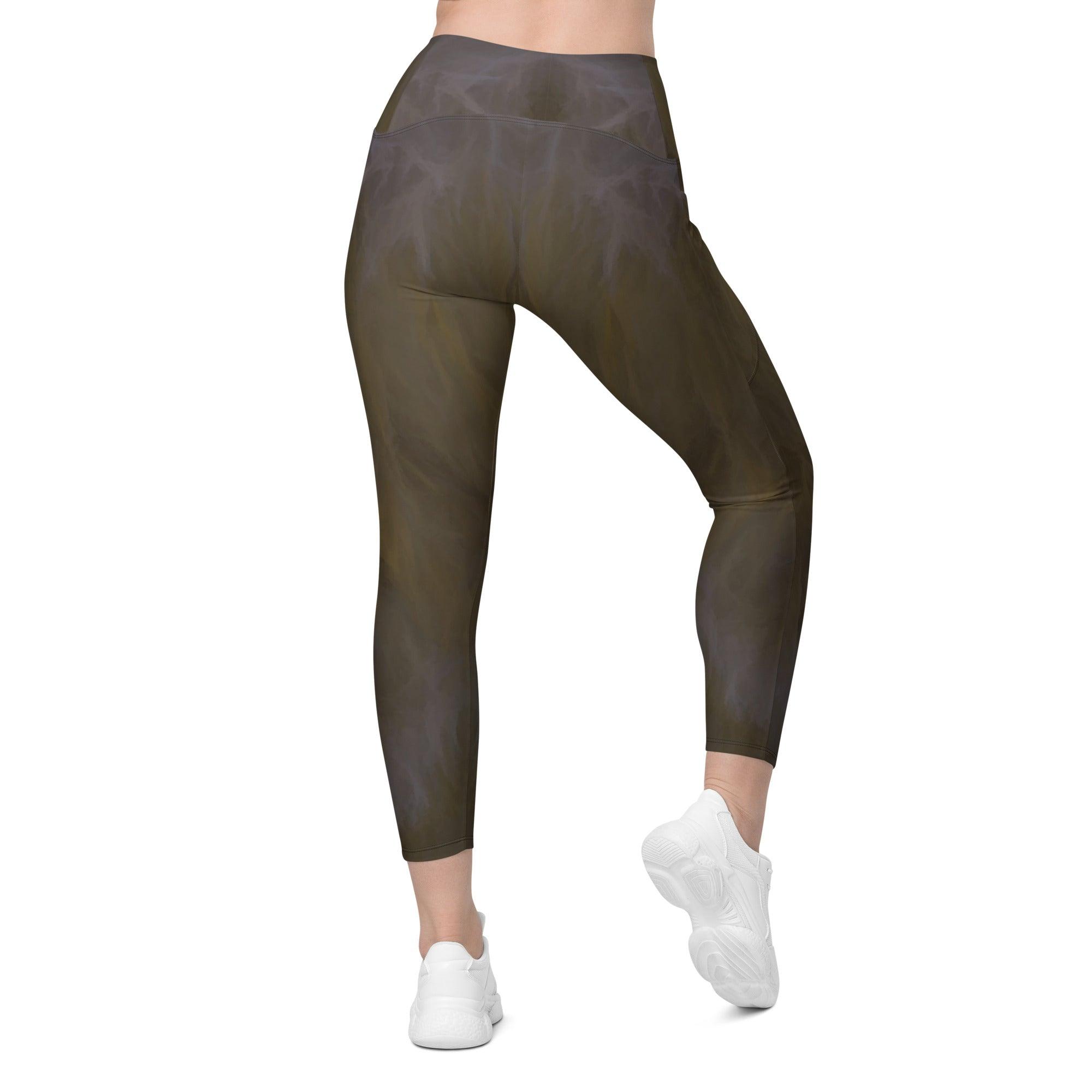 Zen Fusion Crossover Leggings With Pockets - Beyond T-shirts