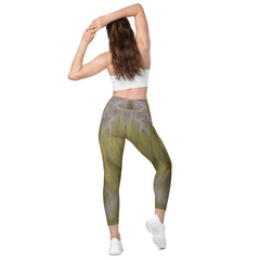 Empowerment Essence Crossover Leggings With Pockets - Beyond T-shirts
