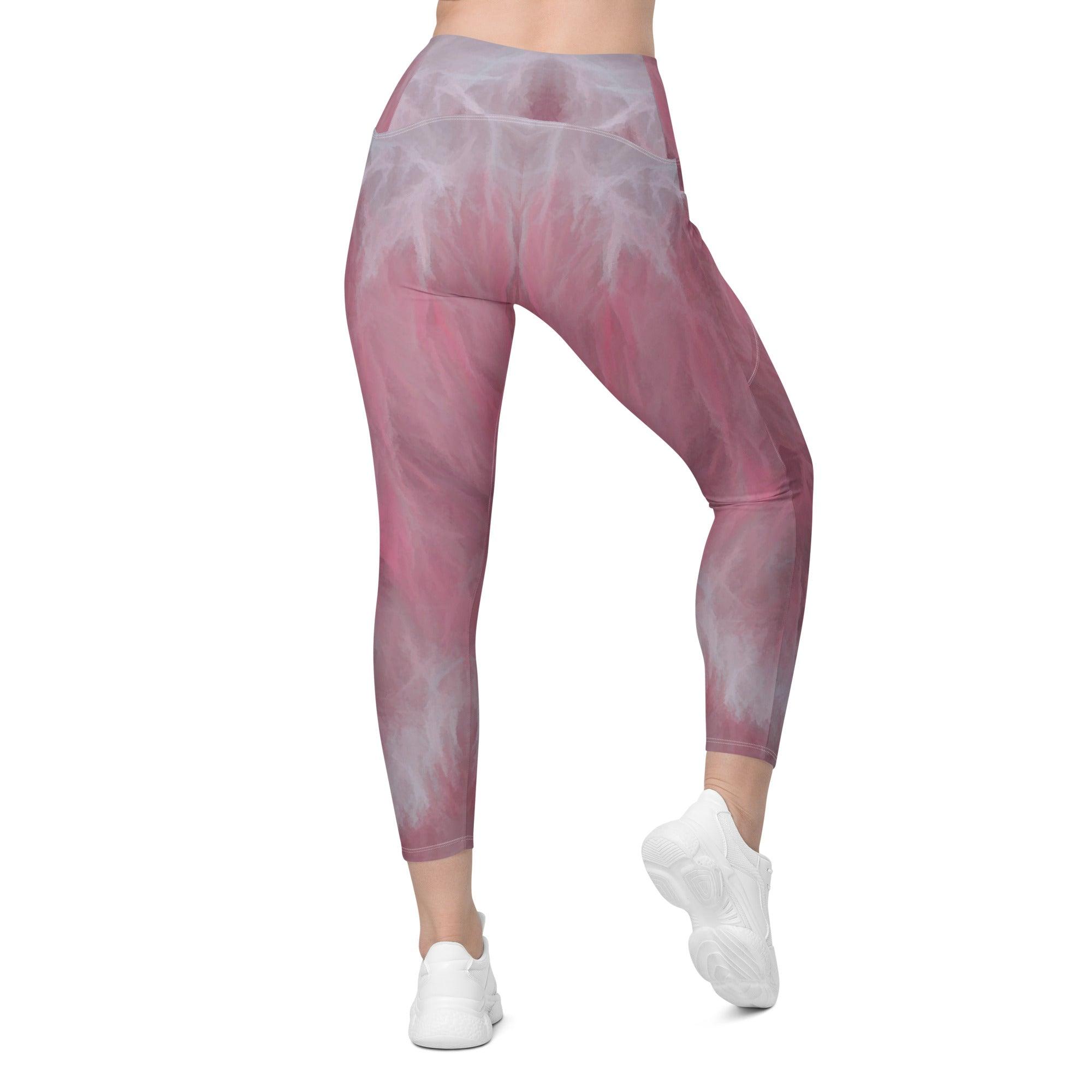 Zen Reflection Crossover Leggings With Pockets - Beyond T-shirts