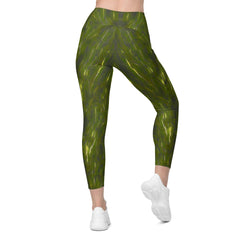 Tranquil Energy Crossover Leggings With Pockets - Beyond T-shirts