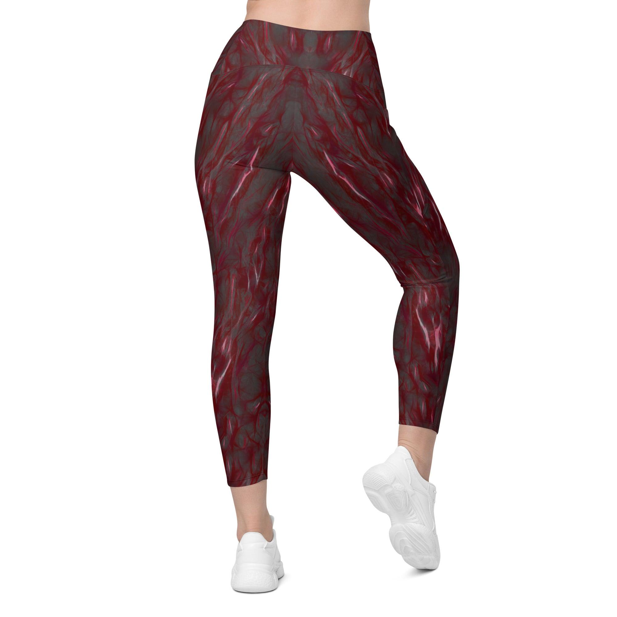 Active Balance Crossover Leggings With Pockets - Beyond T-shirts