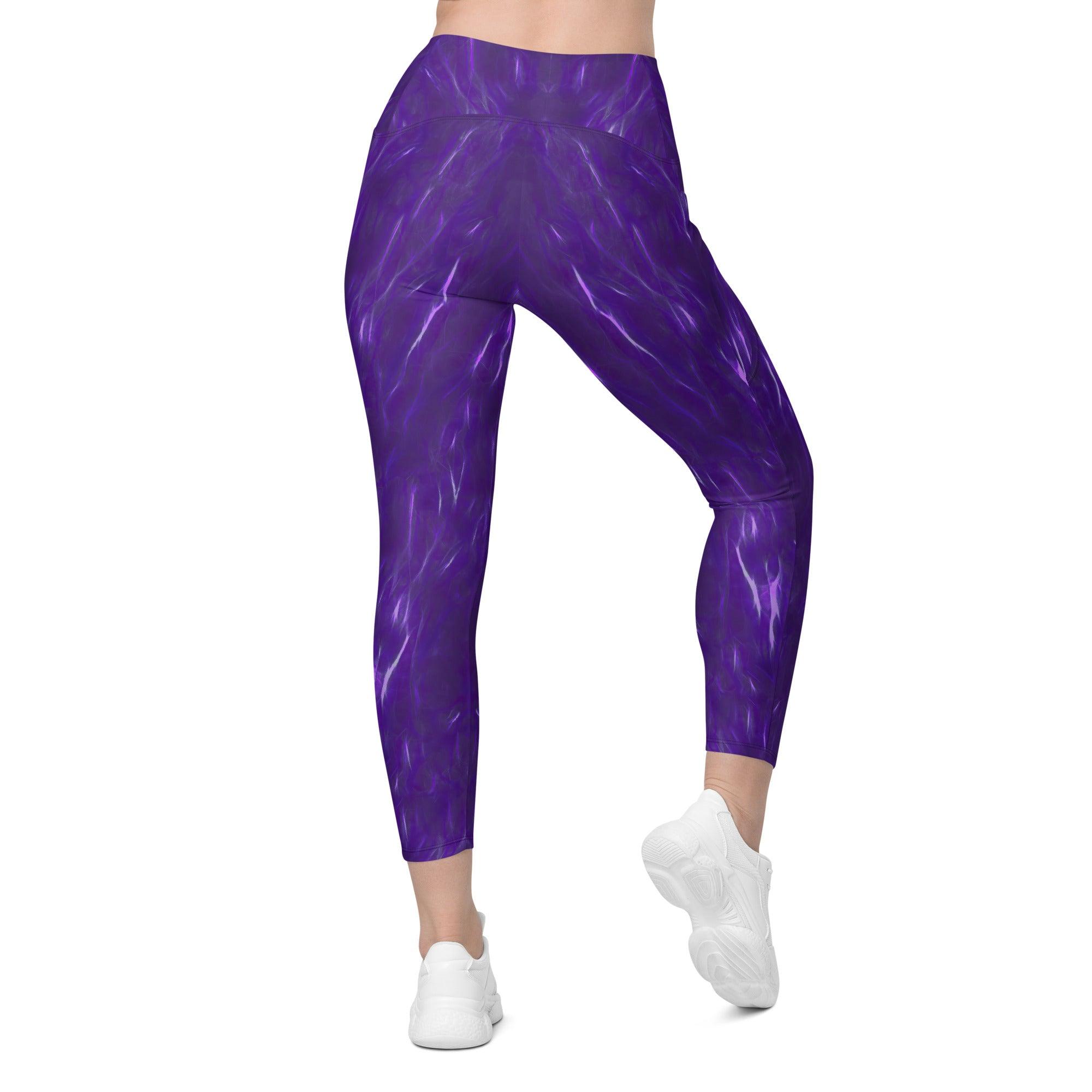 Vitality Flow Crossover Leggings Eith Pockets - Beyond T-shirts