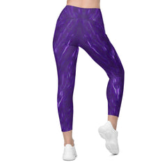 Vitality Flow Crossover Leggings Eith Pockets - Beyond T-shirts