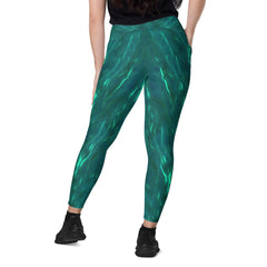 Blossom Rhapsody Crossover Leggings - Beyond T-shirts