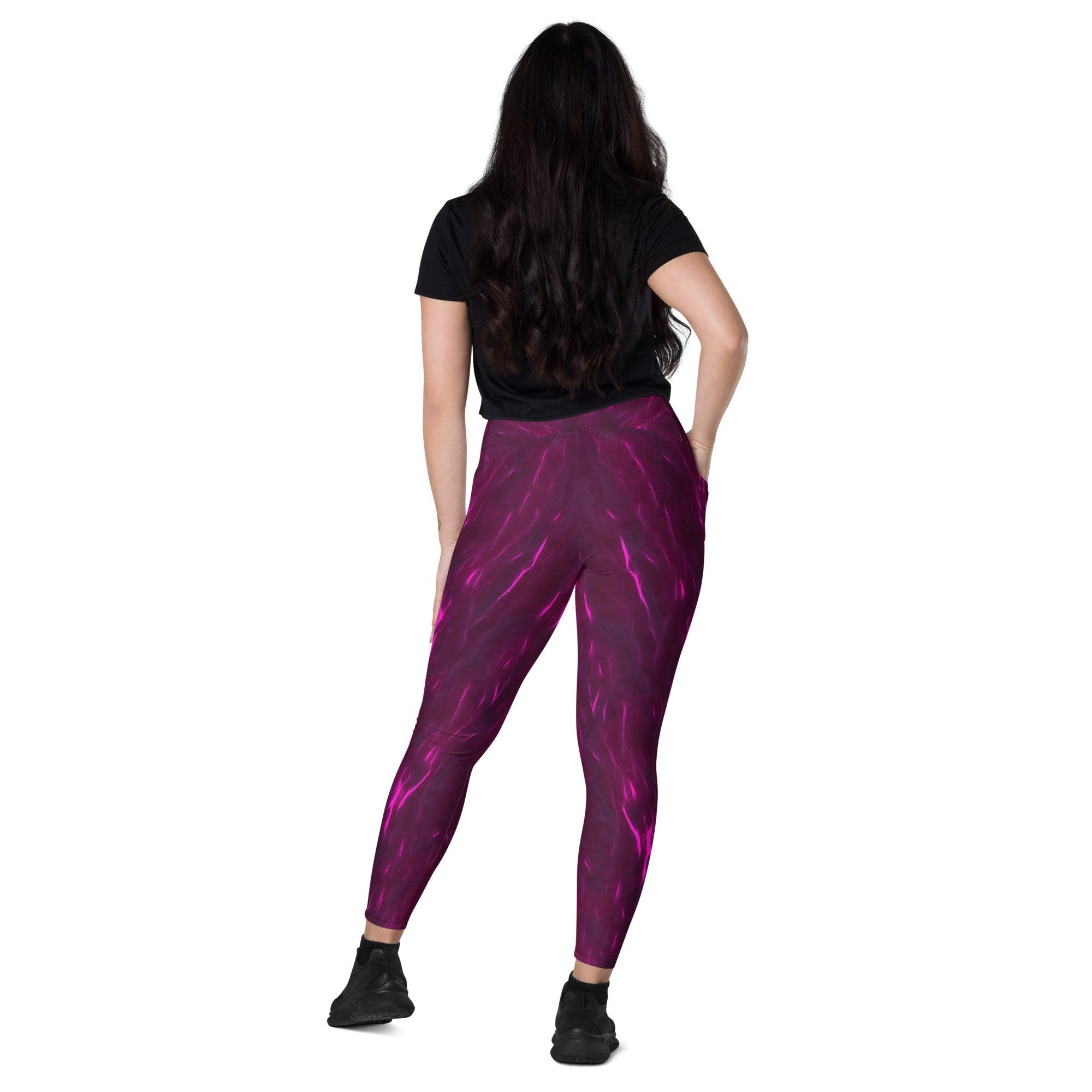 Seaside Voyage Crossover Leggings - Beyond T-shirts