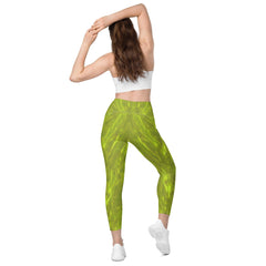 Forest Retreat Crossover Leggings - Beyond T-shirts