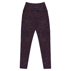 Botanic Serenity Crossover Leggings - Beyond T-shirts