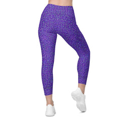 Earth-Inspired Elegance Leggings with Pockets - Beyond T-shirts
