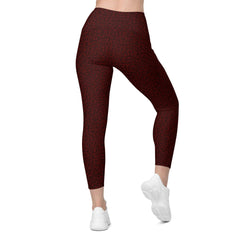 Nature Inspired Elegance Leggings With Pockets - Beyond T-shirts