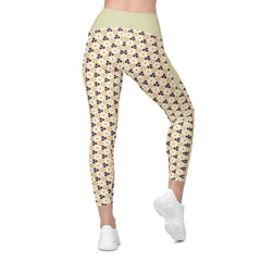 Tidal Twist Crossover Leggings with Pockets