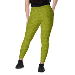 Serengeti Sprint Crossover Leggings with Pockets