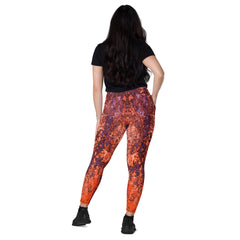 Canvas Creativity Crossover Leggings with Pockets